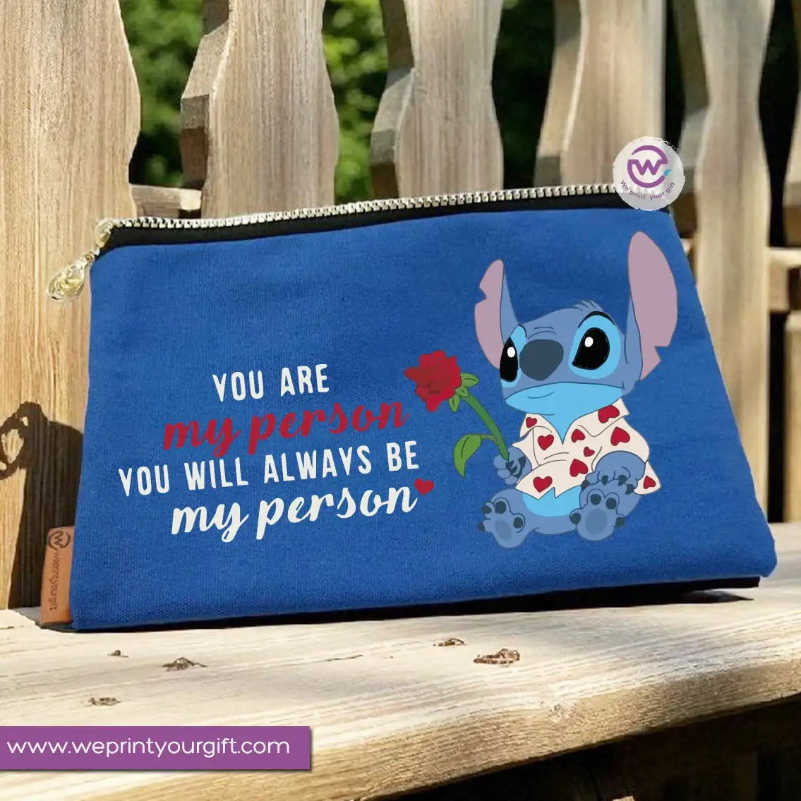 School pencil case- Stitch - WE PRINT