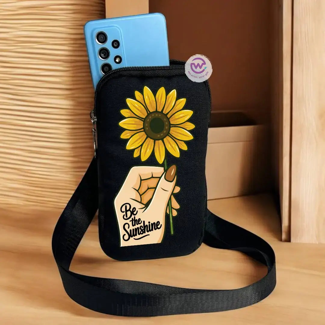Fabric mobile bag - Sunflower - WE PRINT