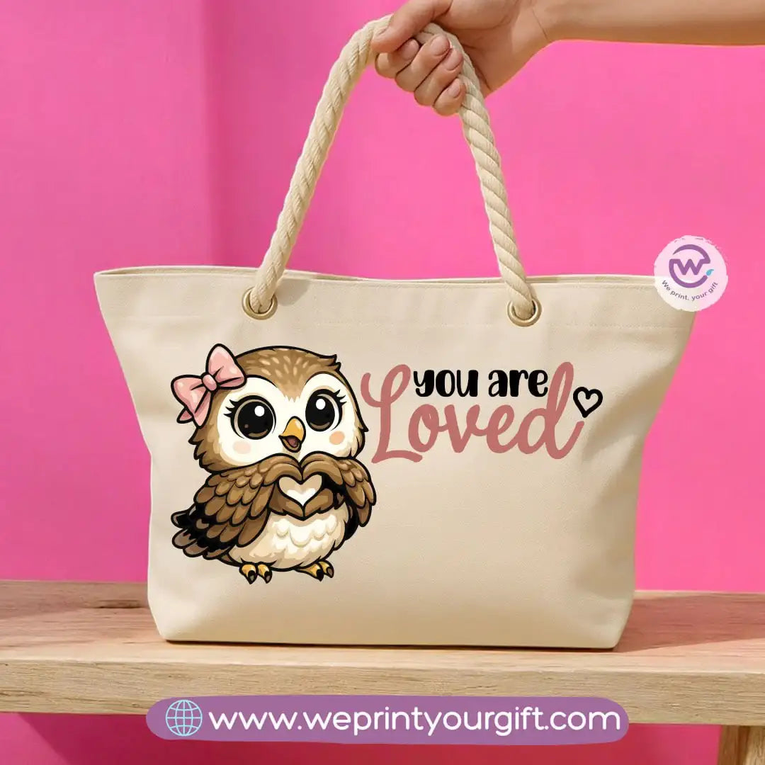 Sea bag- Owl - WE PRINT