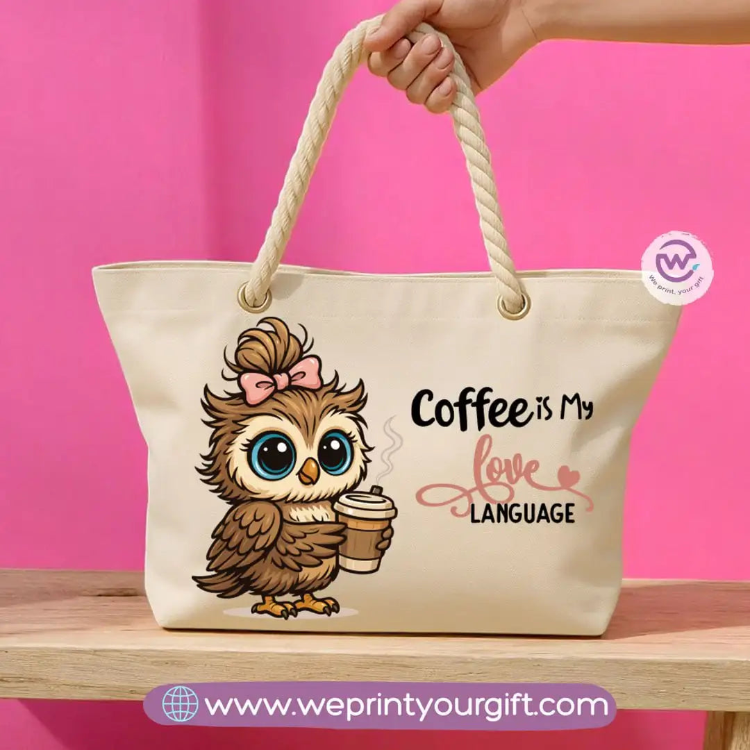 Sea bag- Owl - WE PRINT
