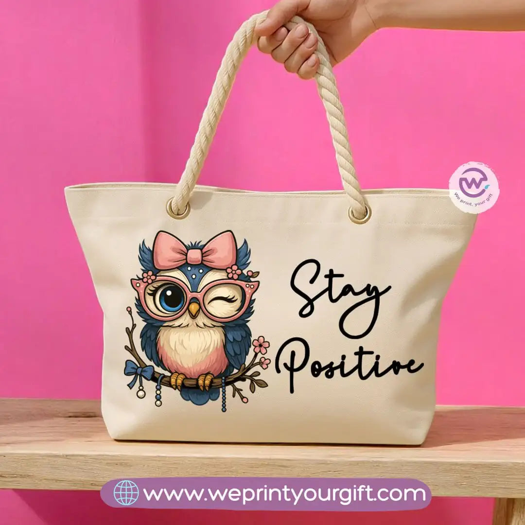 Sea bag- Owl - WE PRINT