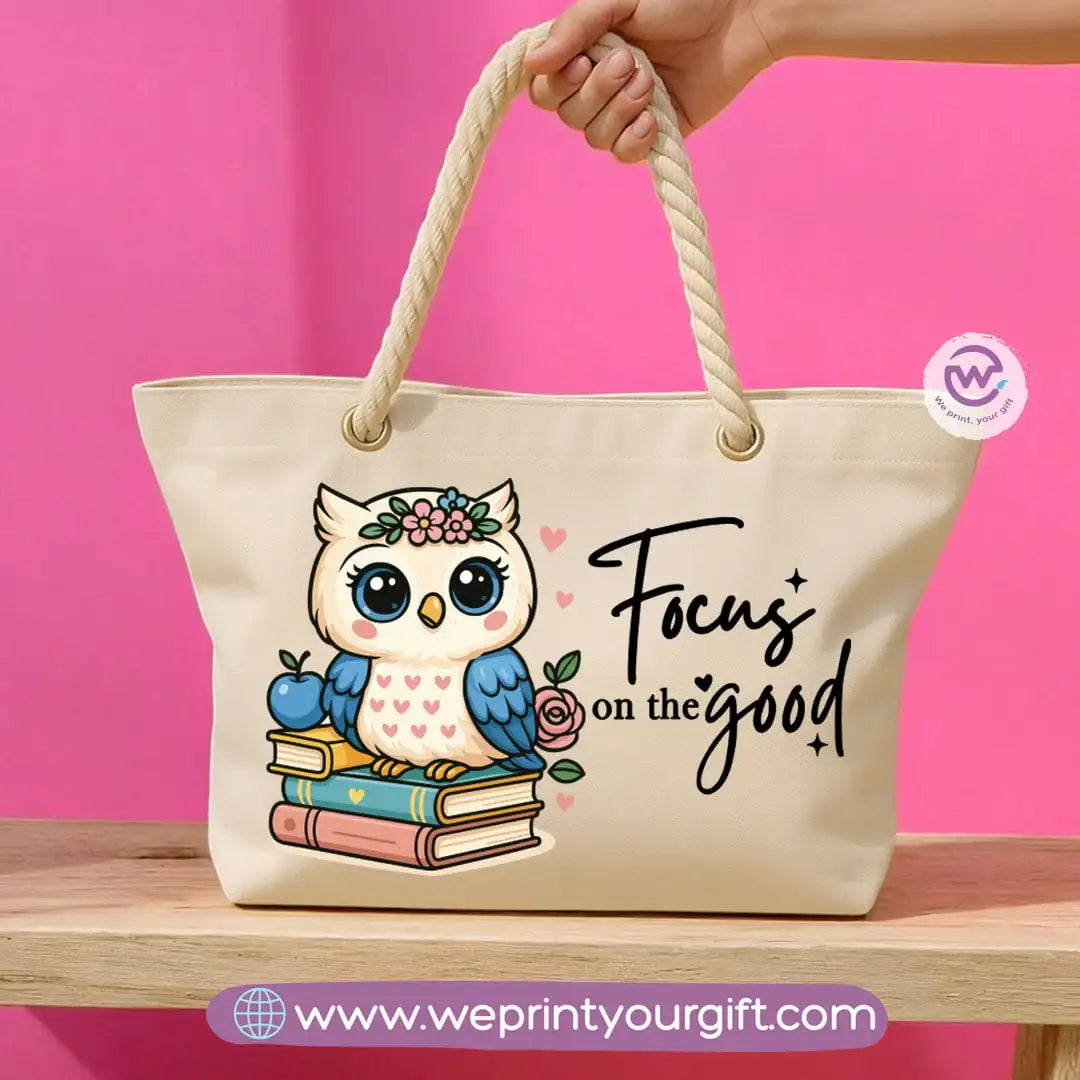 Sea bag- Owl - WE PRINT
