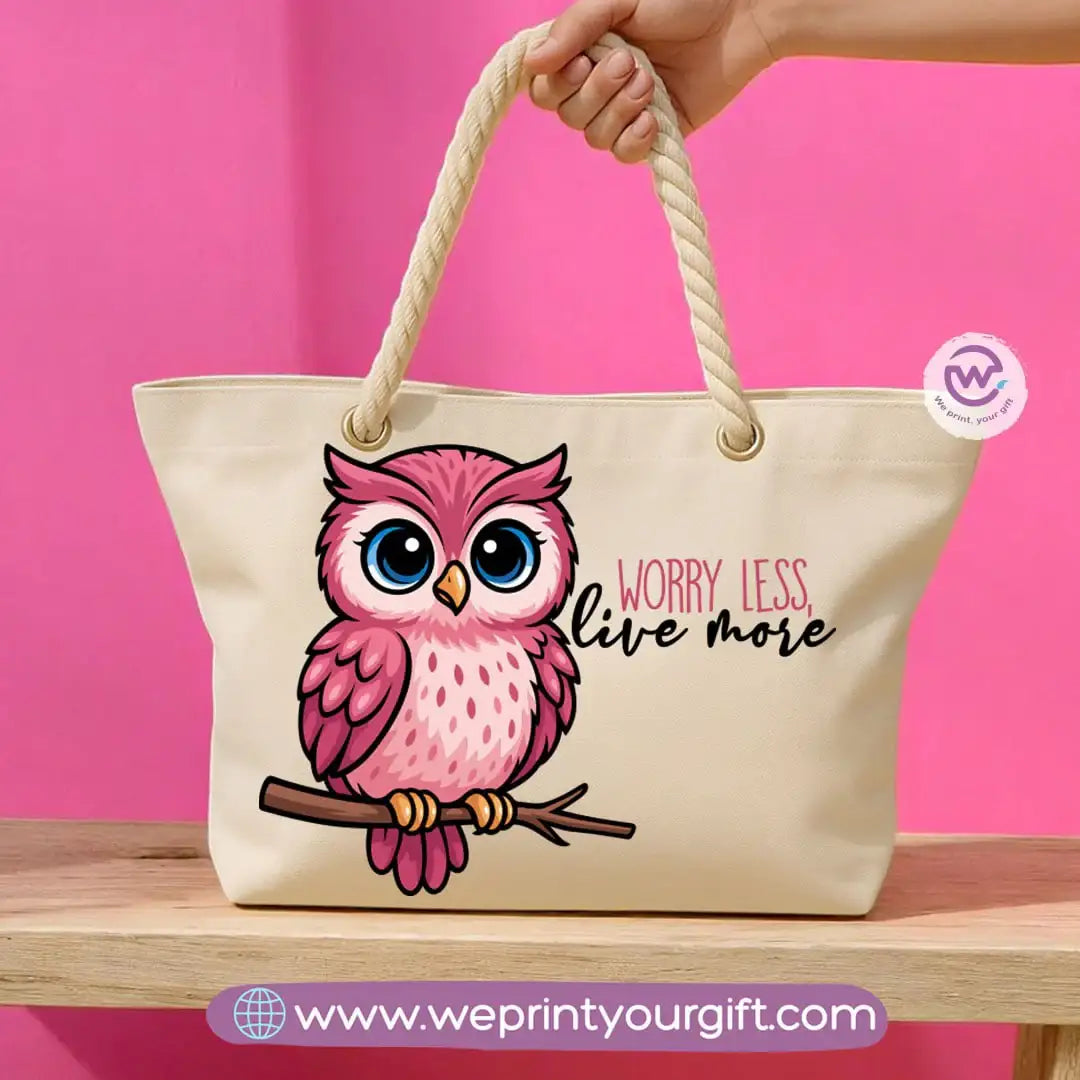 Sea bag- Owl - WE PRINT
