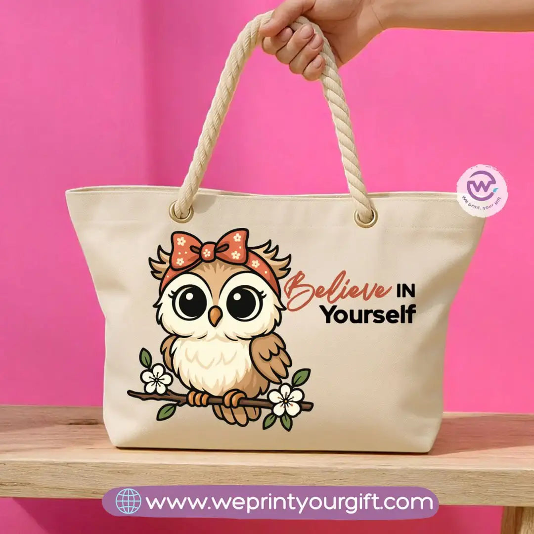Sea bag- Owl - WE PRINT