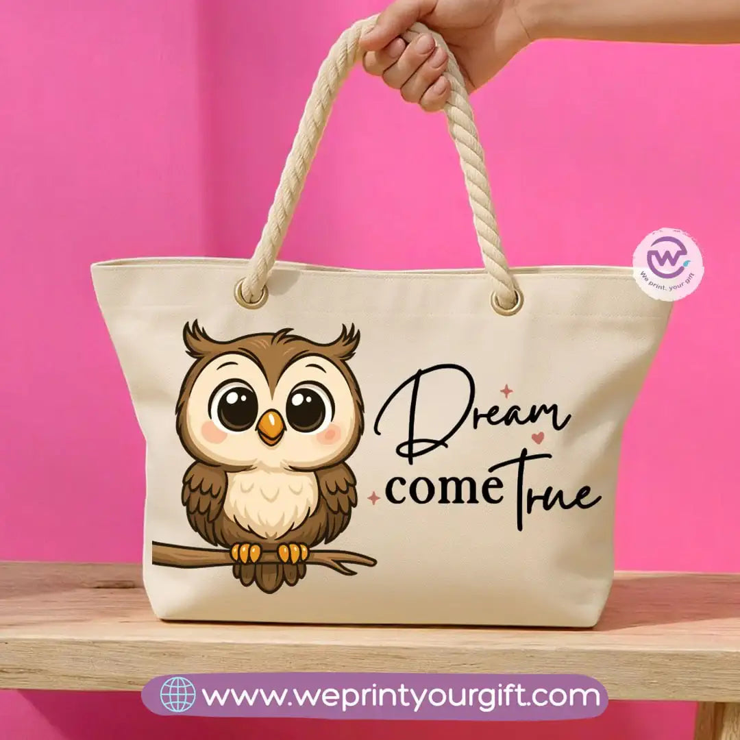 Sea bag- Owl - WE PRINT
