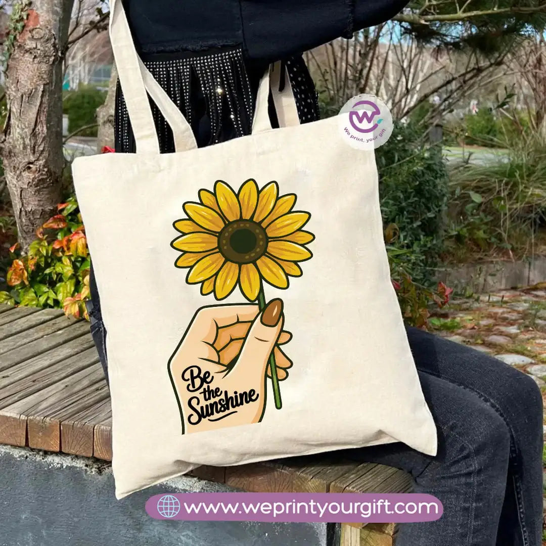 Tote bag for women- Sunflower - WE PRINT