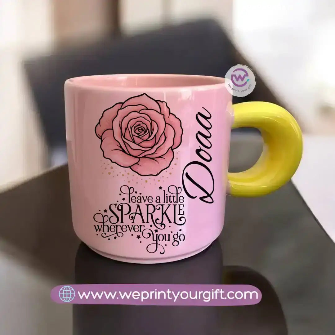 Round handle mug - Motivational designs - WE PRINT