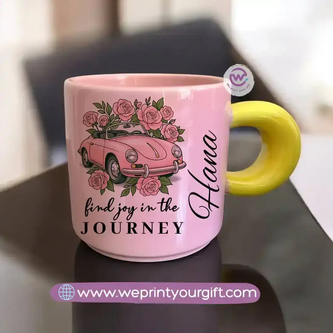 Round handle mug - Motivational designs - WE PRINT