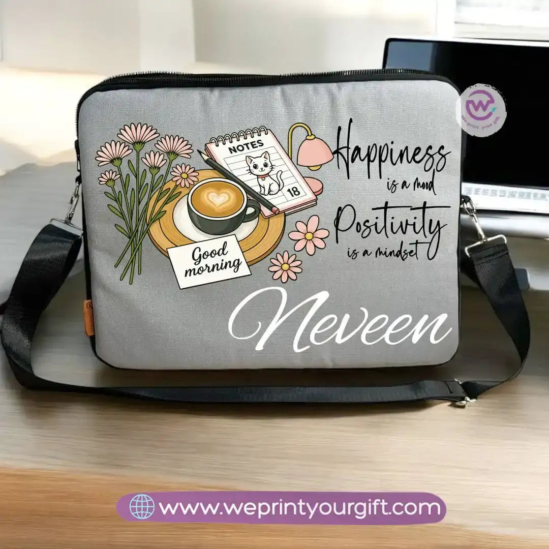 custom laptop bag-Motivation - WE PRINT