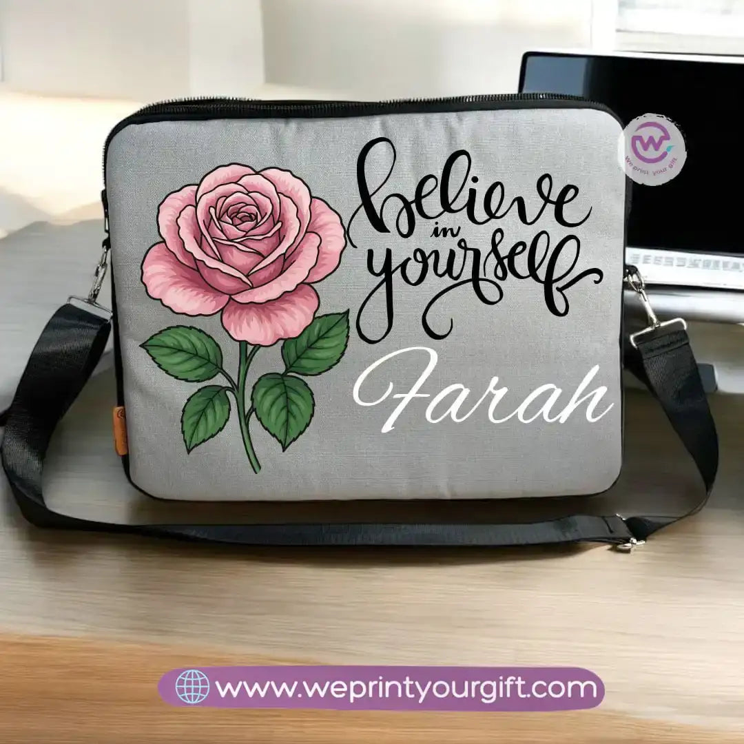 custom laptop bag-Motivation - WE PRINT