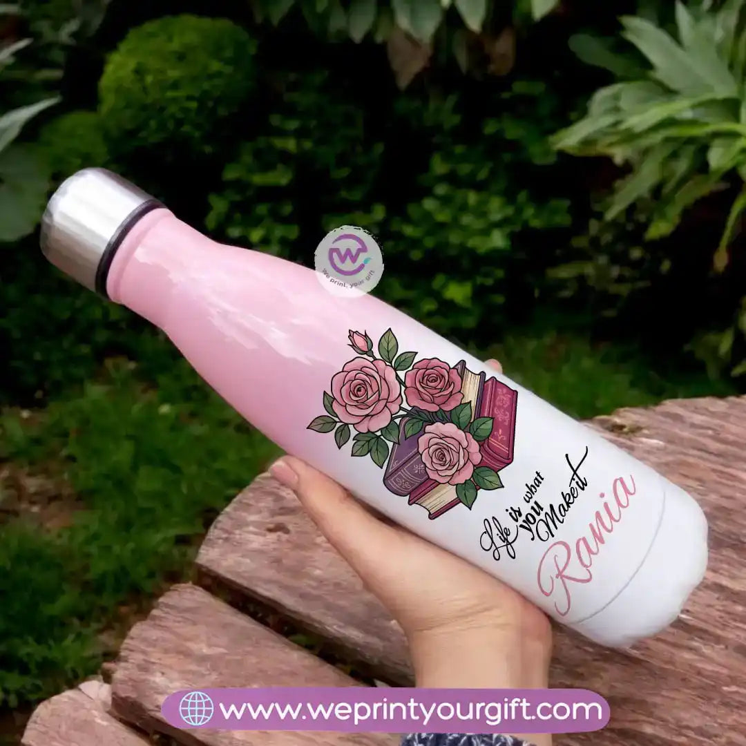 Mixed Color Bottle- inspiration- Floral - WE PRINT