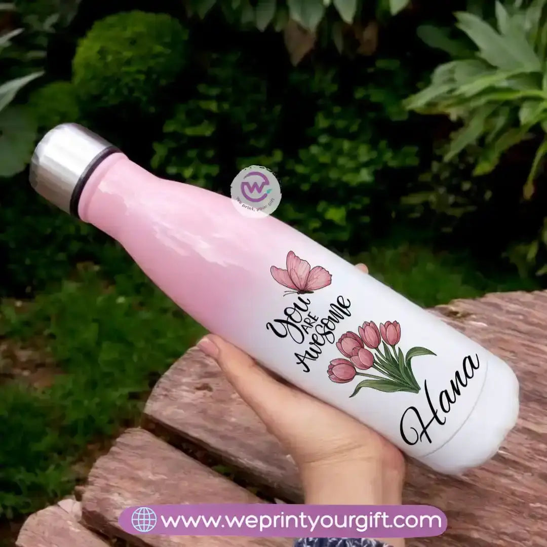 Mixed Color Bottle- inspiration- Floral