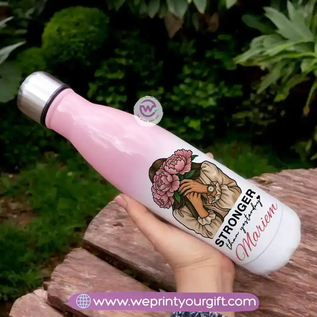 Mixed Color Bottle- inspiration- Floral - WE PRINT