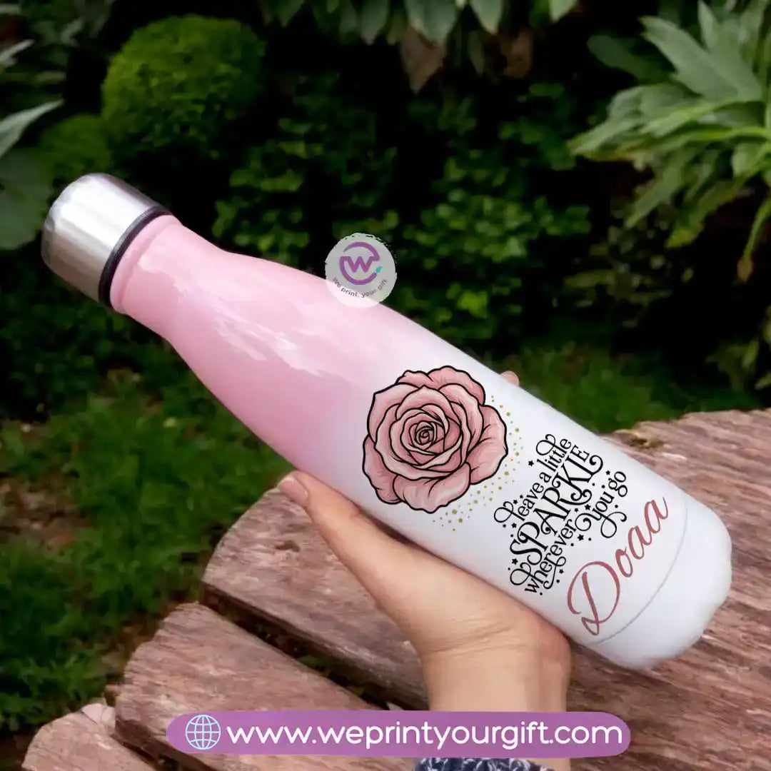 Mixed Color Bottle- inspiration- Floral - WE PRINT