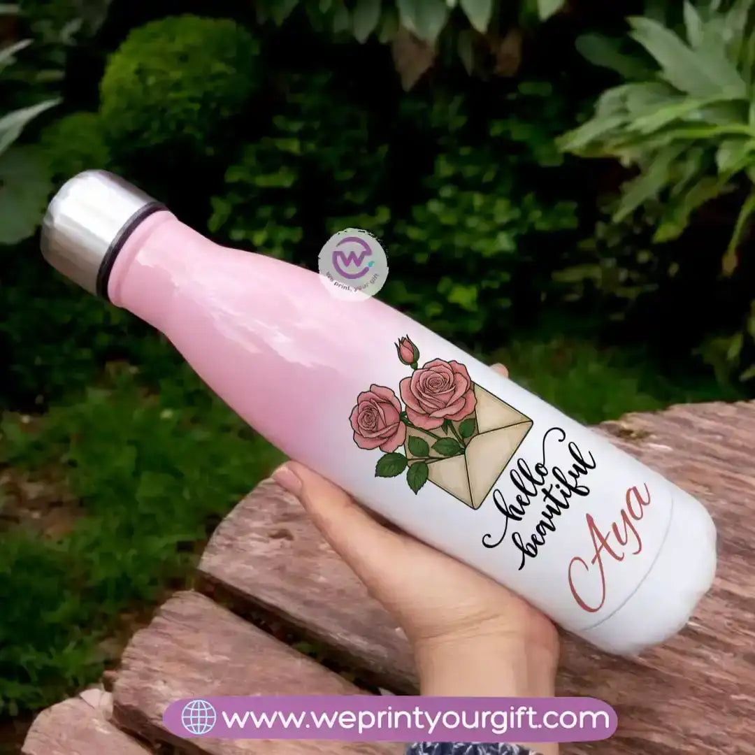 Mixed Color Bottle- inspiration- Floral - WE PRINT