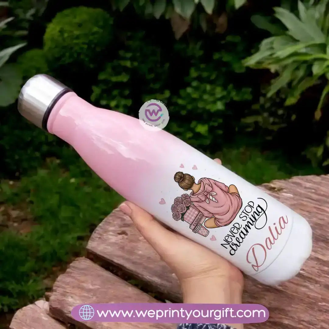 Mixed Color Bottle- inspiration- Floral - WE PRINT