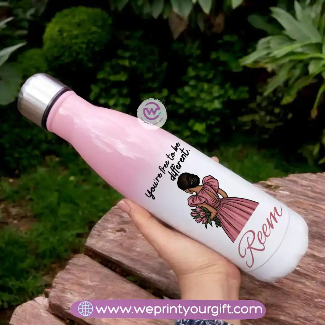 Mixed Color Bottle- inspiration- Floral - WE PRINT