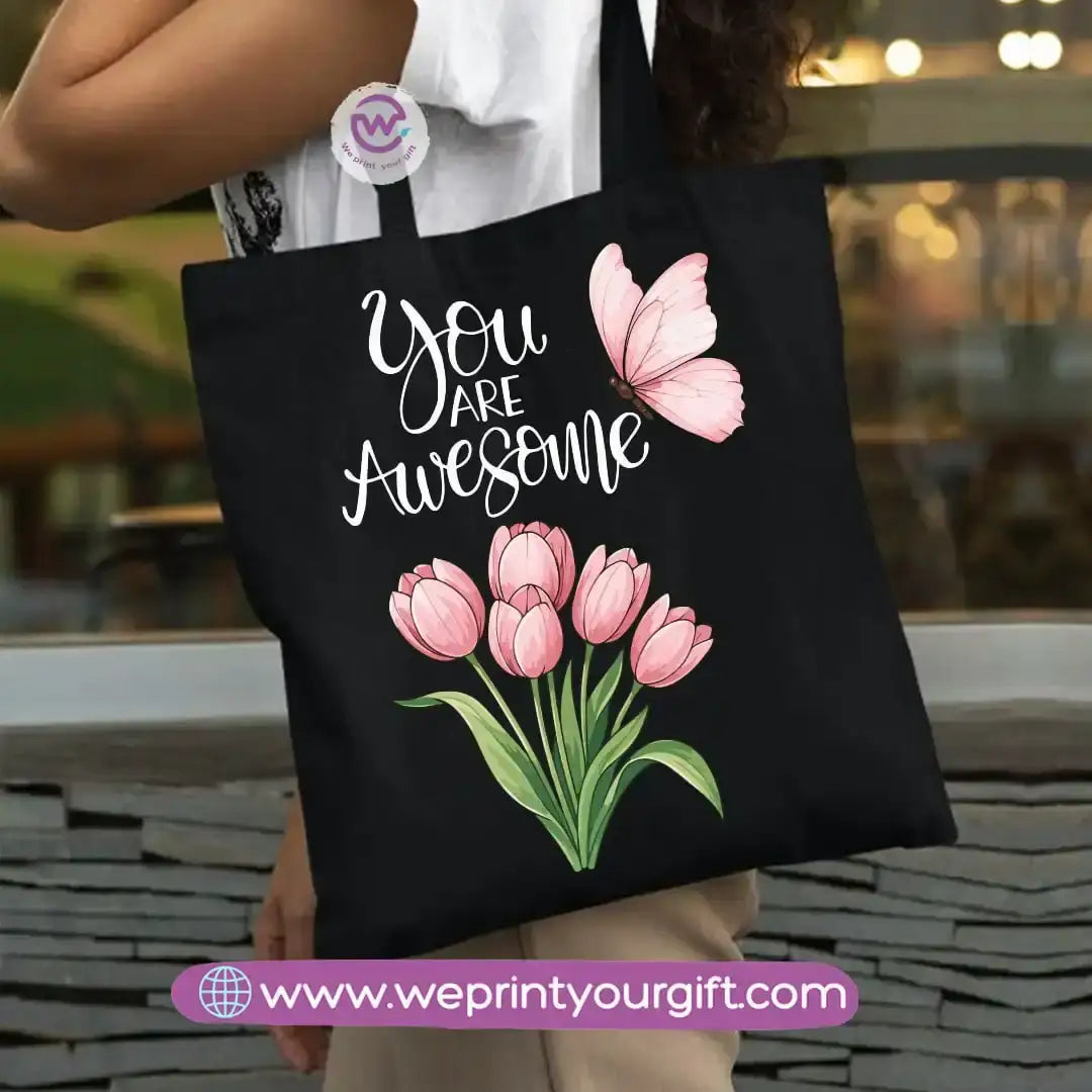 Personalized bag- Tote bag-Motivation - WE PRINT