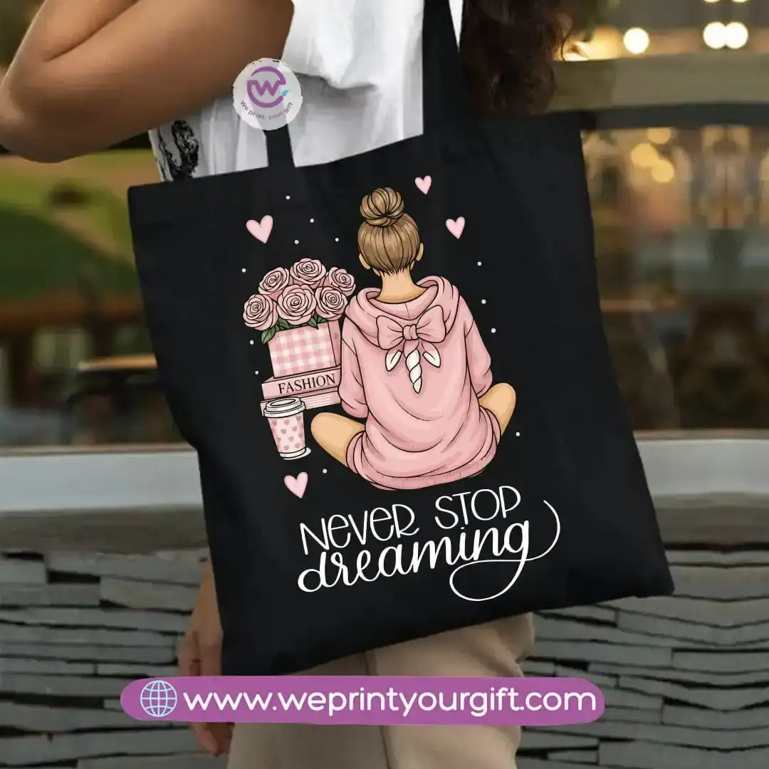 Personalized bag- Tote bag-Motivation - WE PRINT