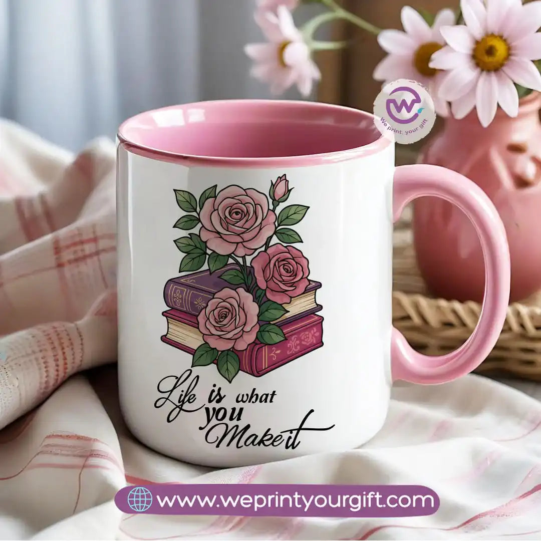 Colored inside mug- Motivation