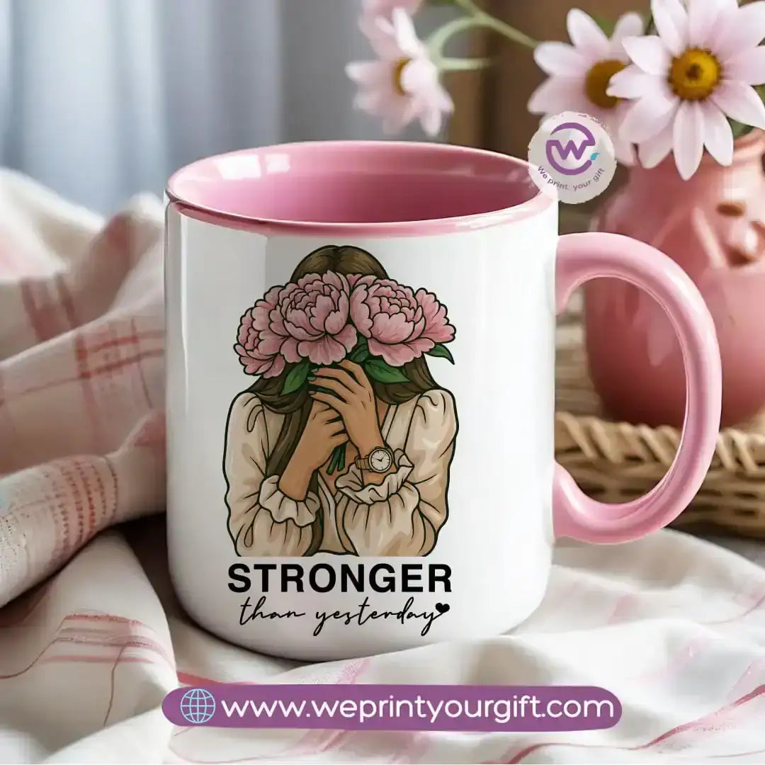 Colored inside mug- Motivation - WE PRINT