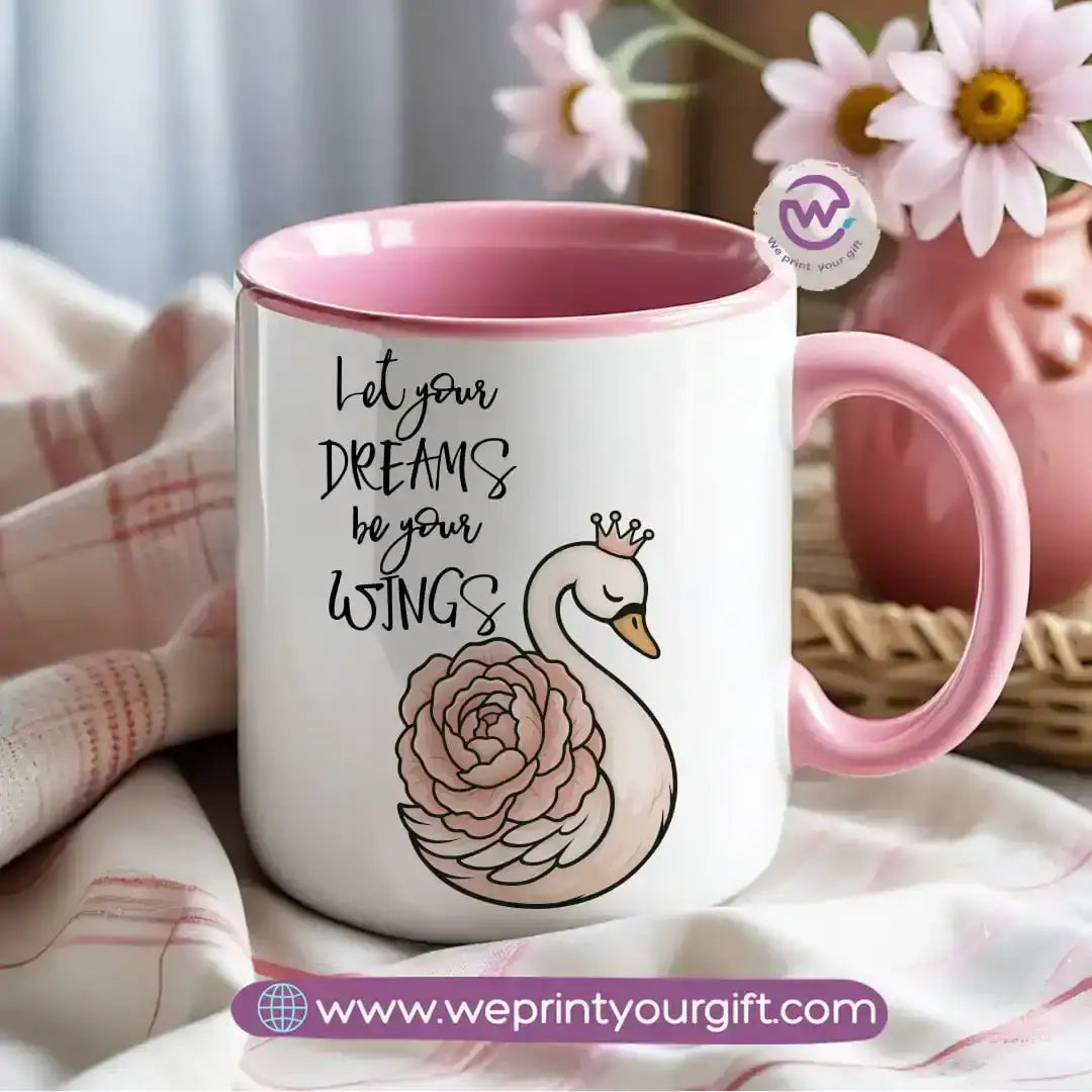 Colored inside mug- Motivation - WE PRINT