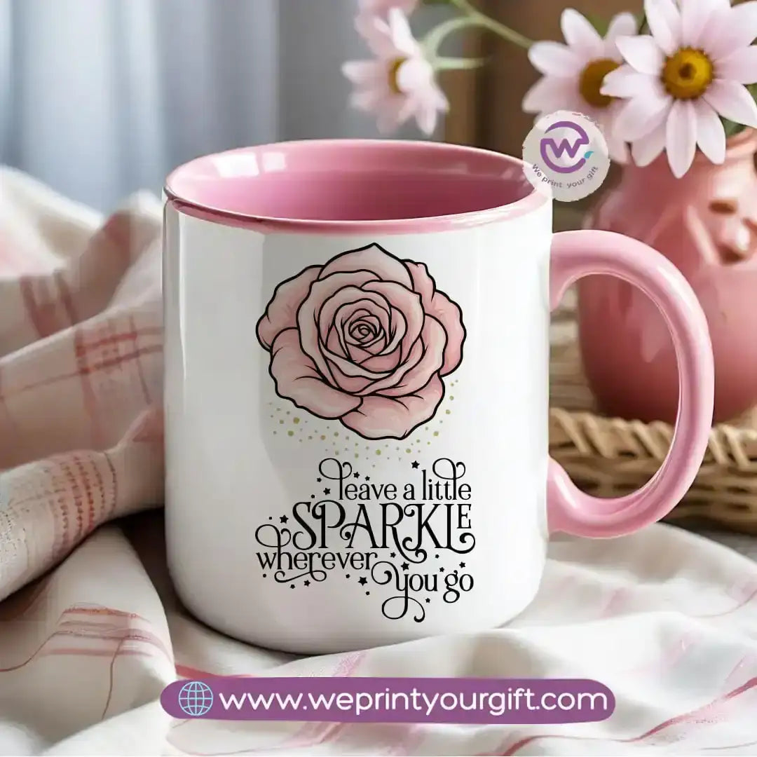 Colored inside mug- Motivation - WE PRINT