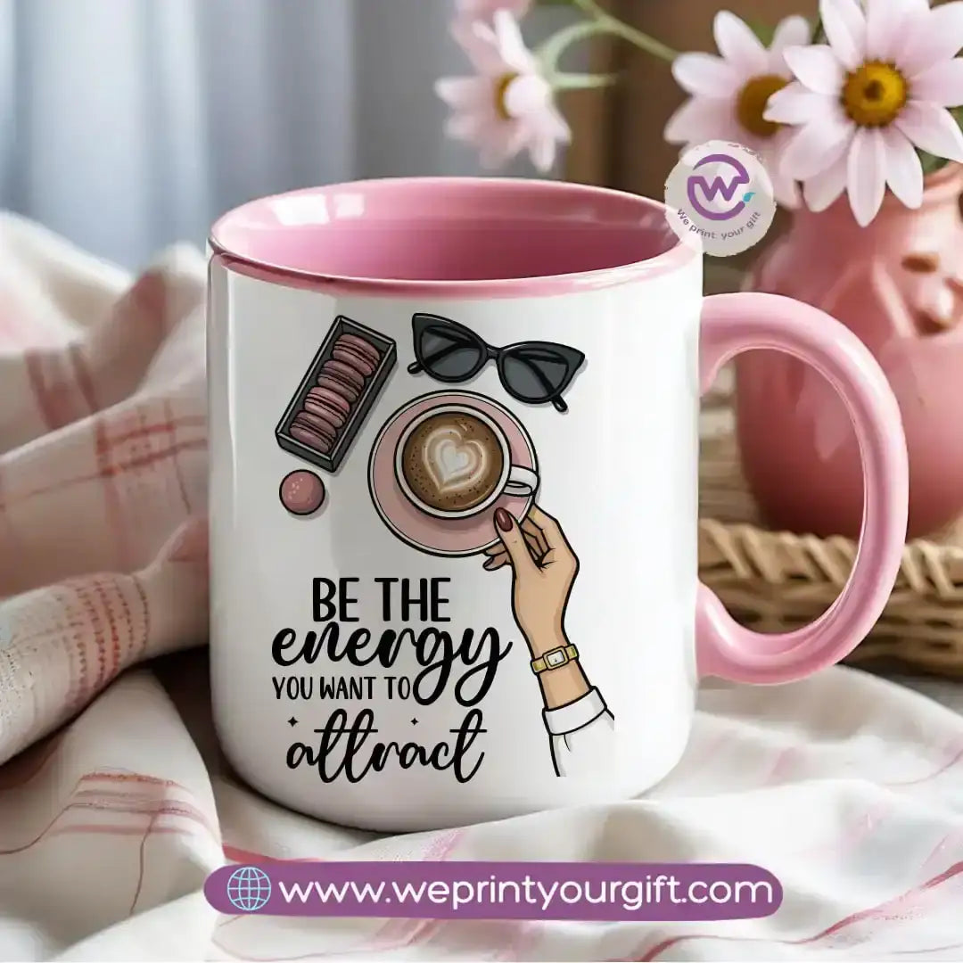 Colored inside mug- Motivation - WE PRINT