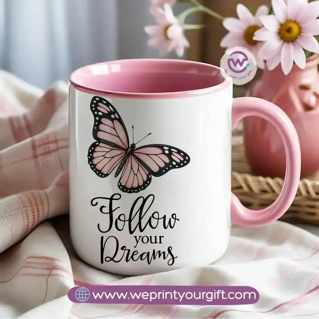 Colored inside mug- Motivation - WE PRINT