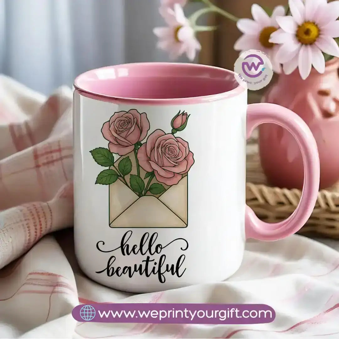 Colored inside mug- Motivation - WE PRINT