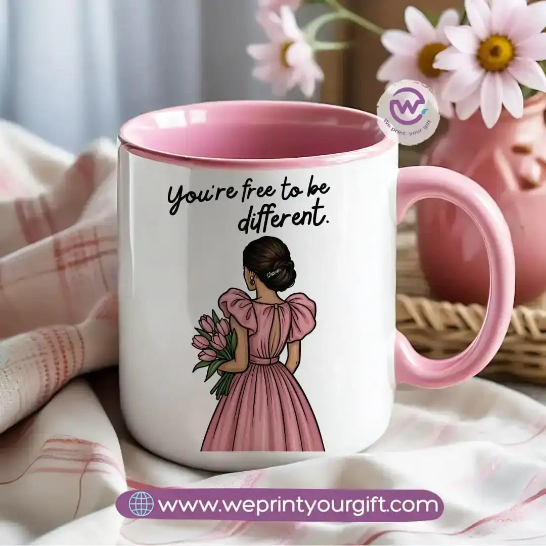 Colored inside mug- Motivation - WE PRINT