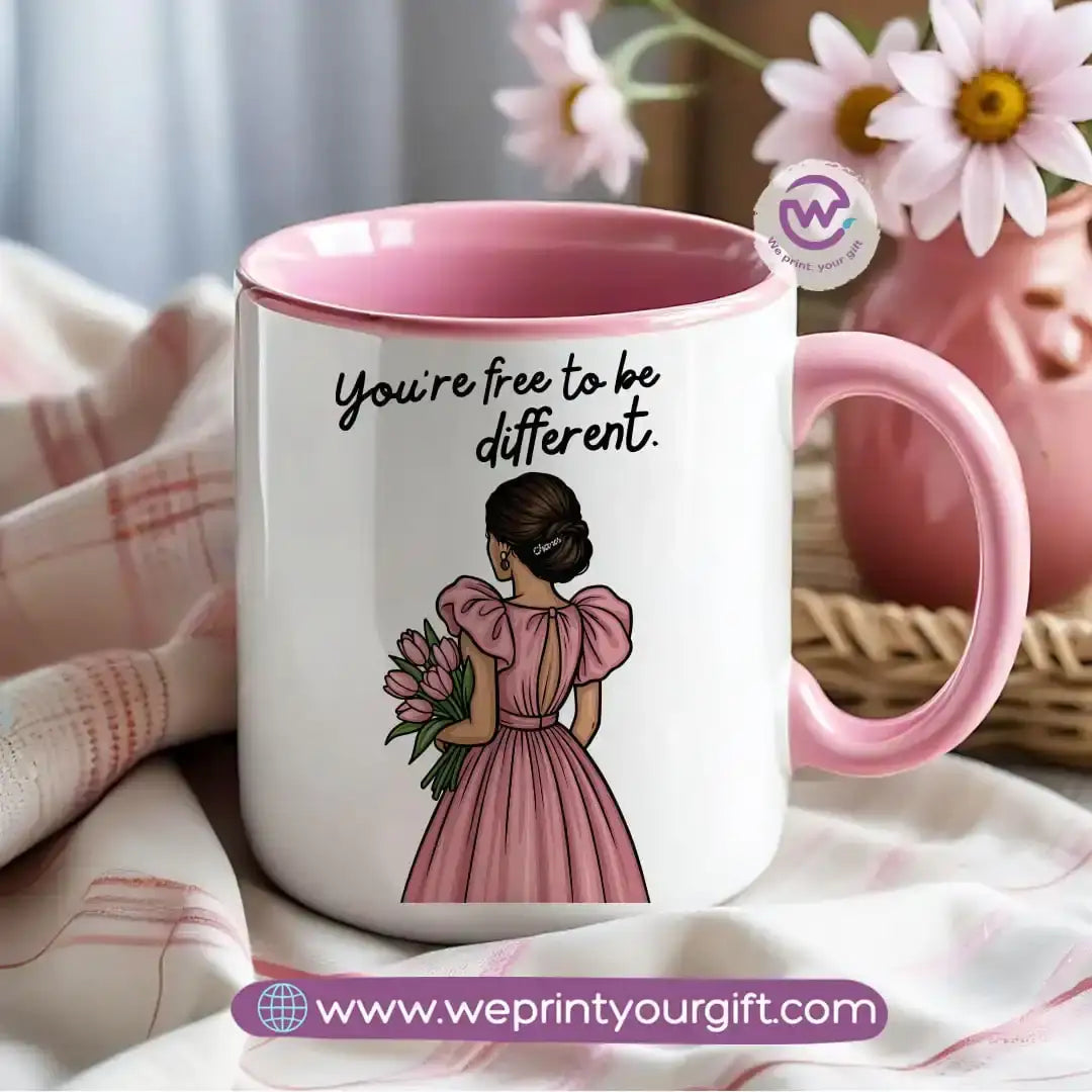 Colored inside mug- Motivation - WE PRINT