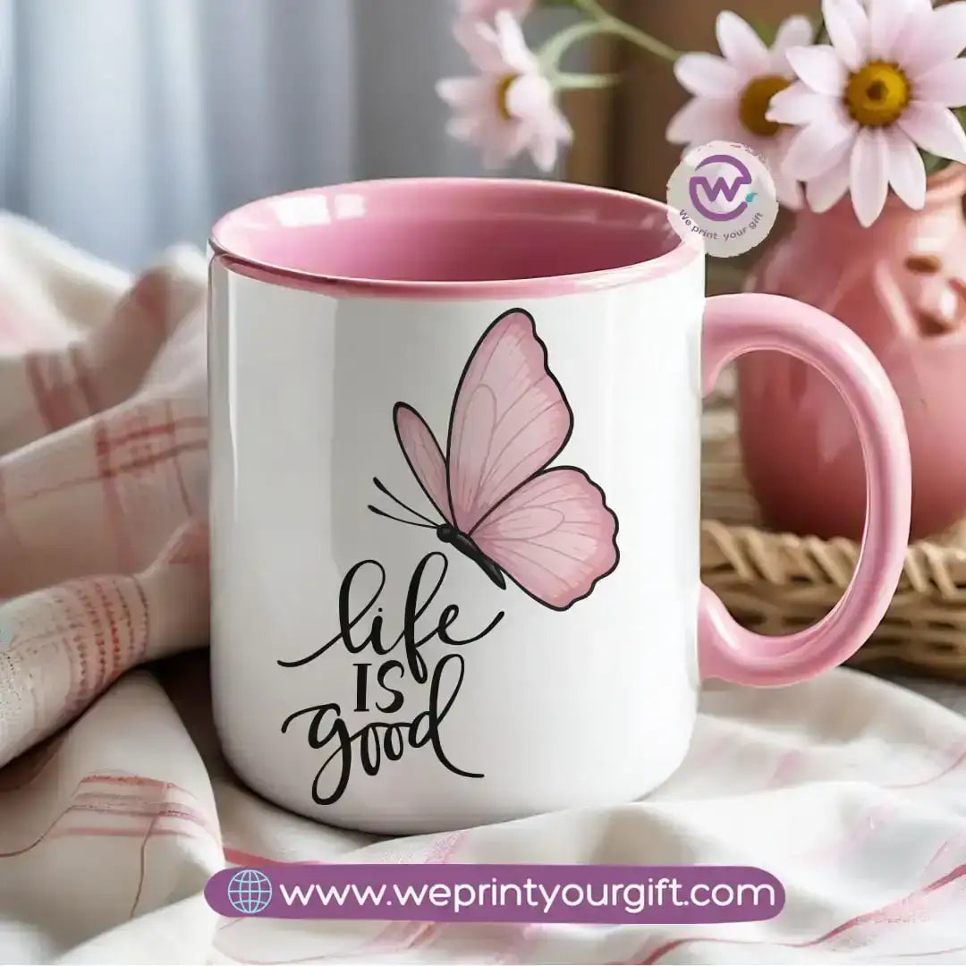 Colored inside mug- Motivation - WE PRINT