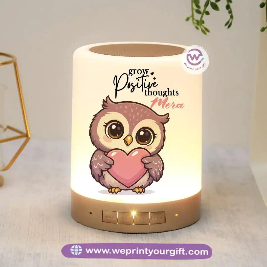 Portable Speaker and Lamp- Owl