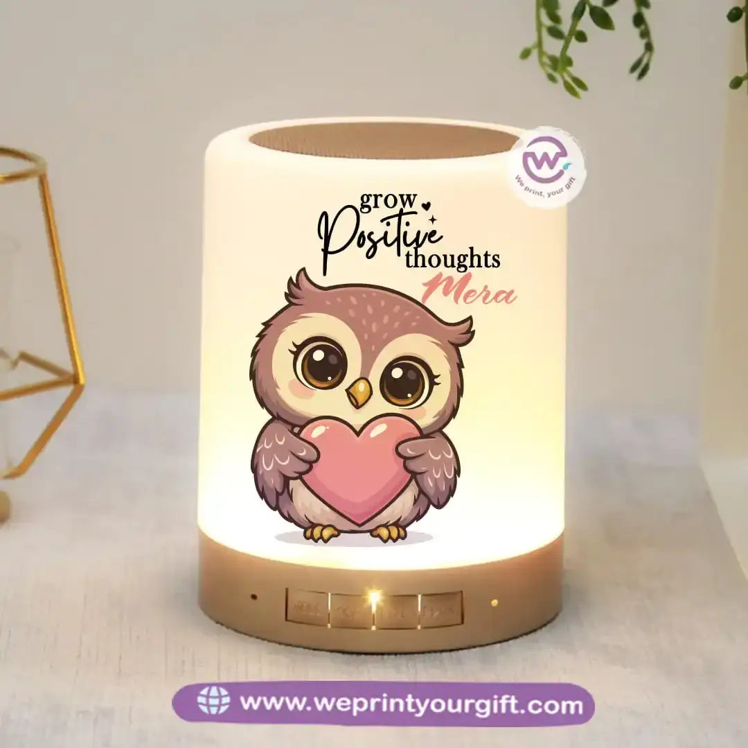 Portable Speaker and Lamp- Owl - WE PRINT