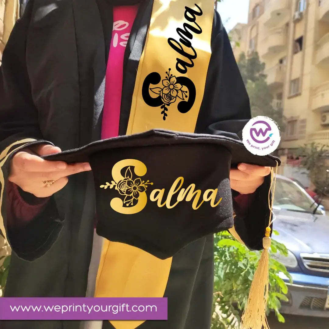 Graduation robe and cap - WE PRINT
