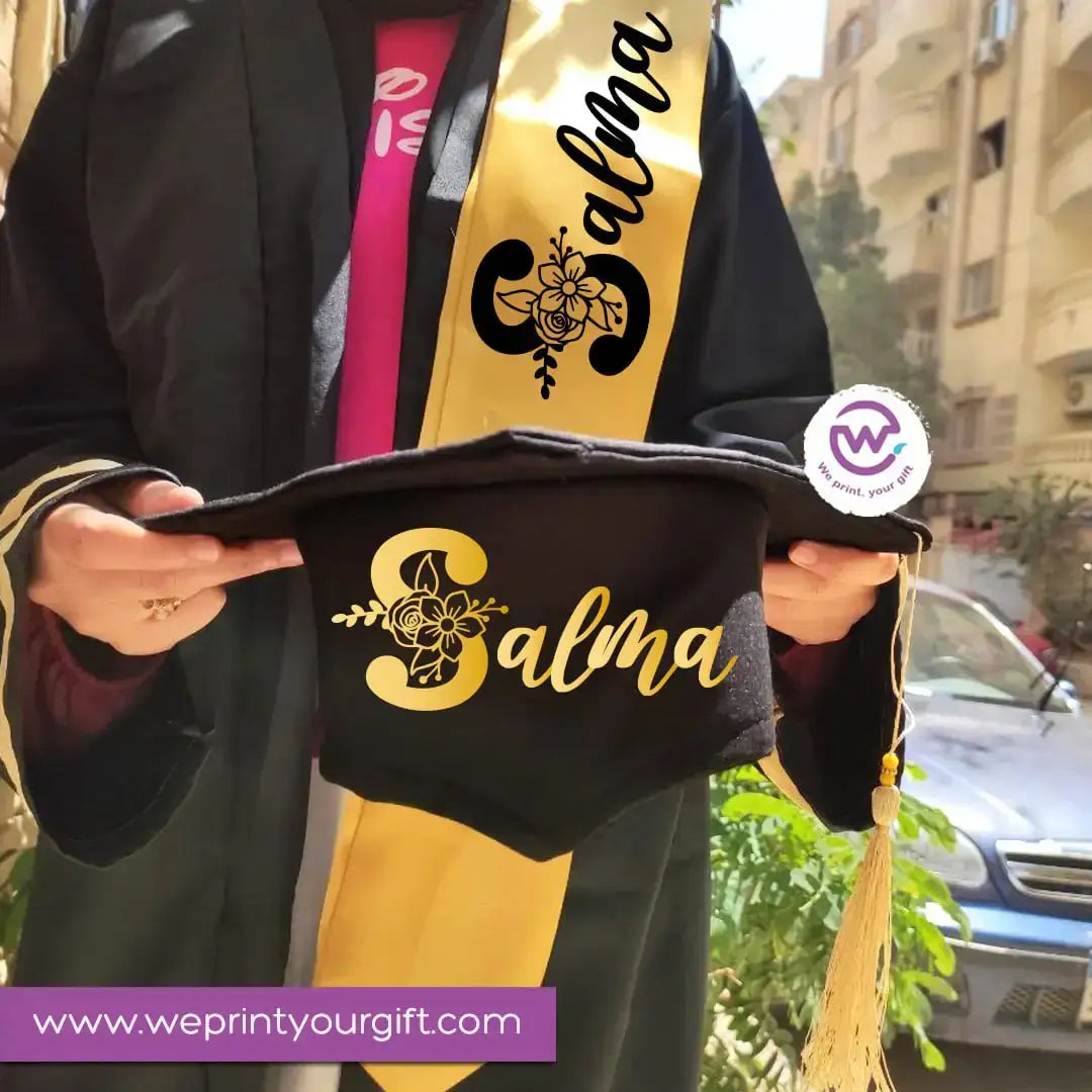 Graduation robe and cap - WE PRINT