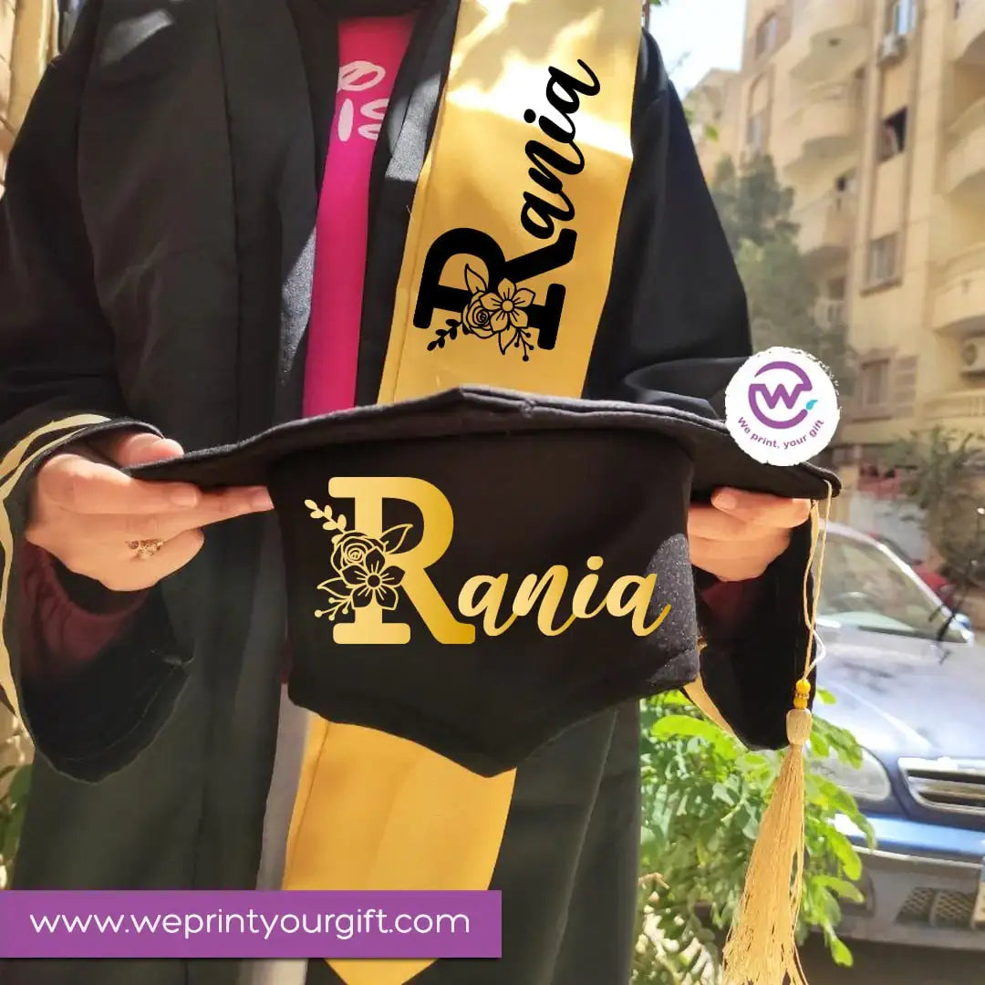 Graduation robe and cap - WE PRINT