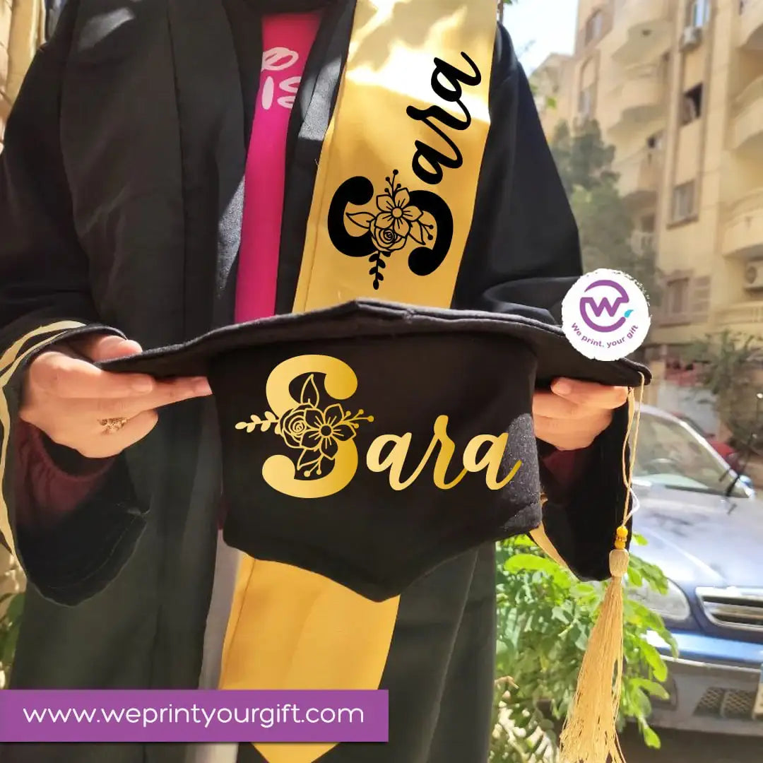 Graduation robe and cap - WE PRINT