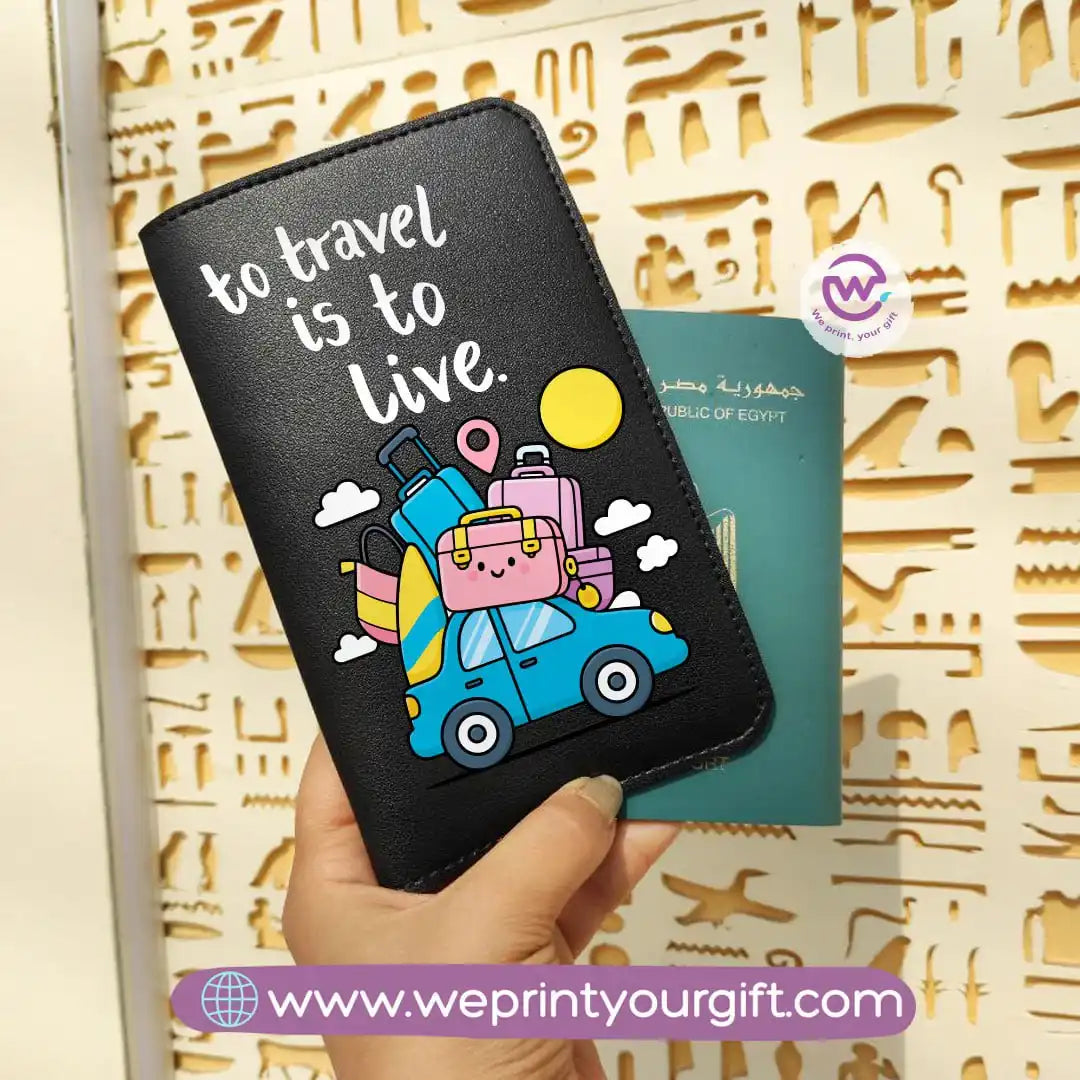 passport cover- Travelling quotes