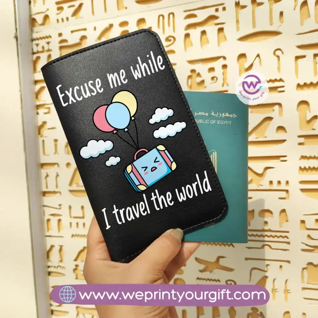 passport cover- Travelling quotes - WE PRINT