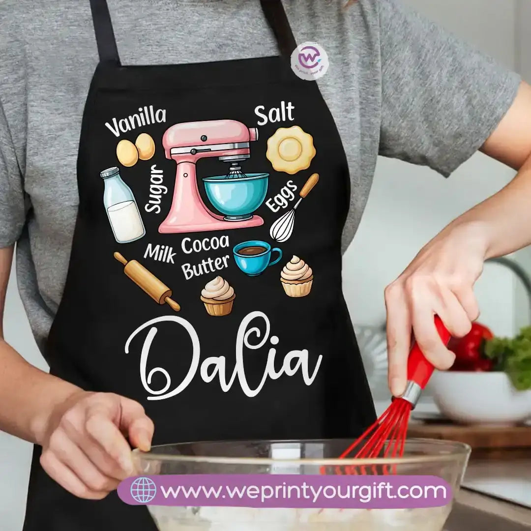 Personalized apron- Names - WE PRINT