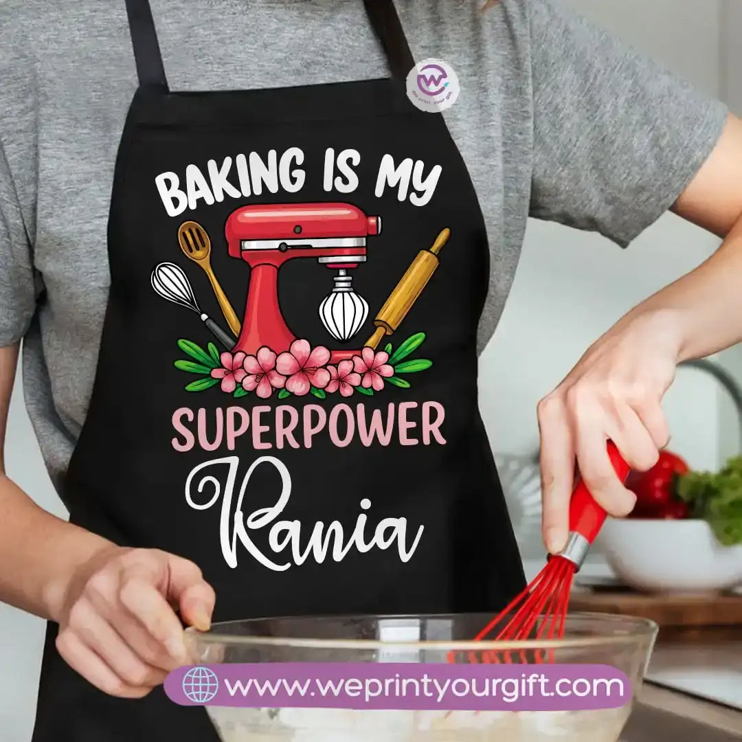Personalized apron- Names - WE PRINT