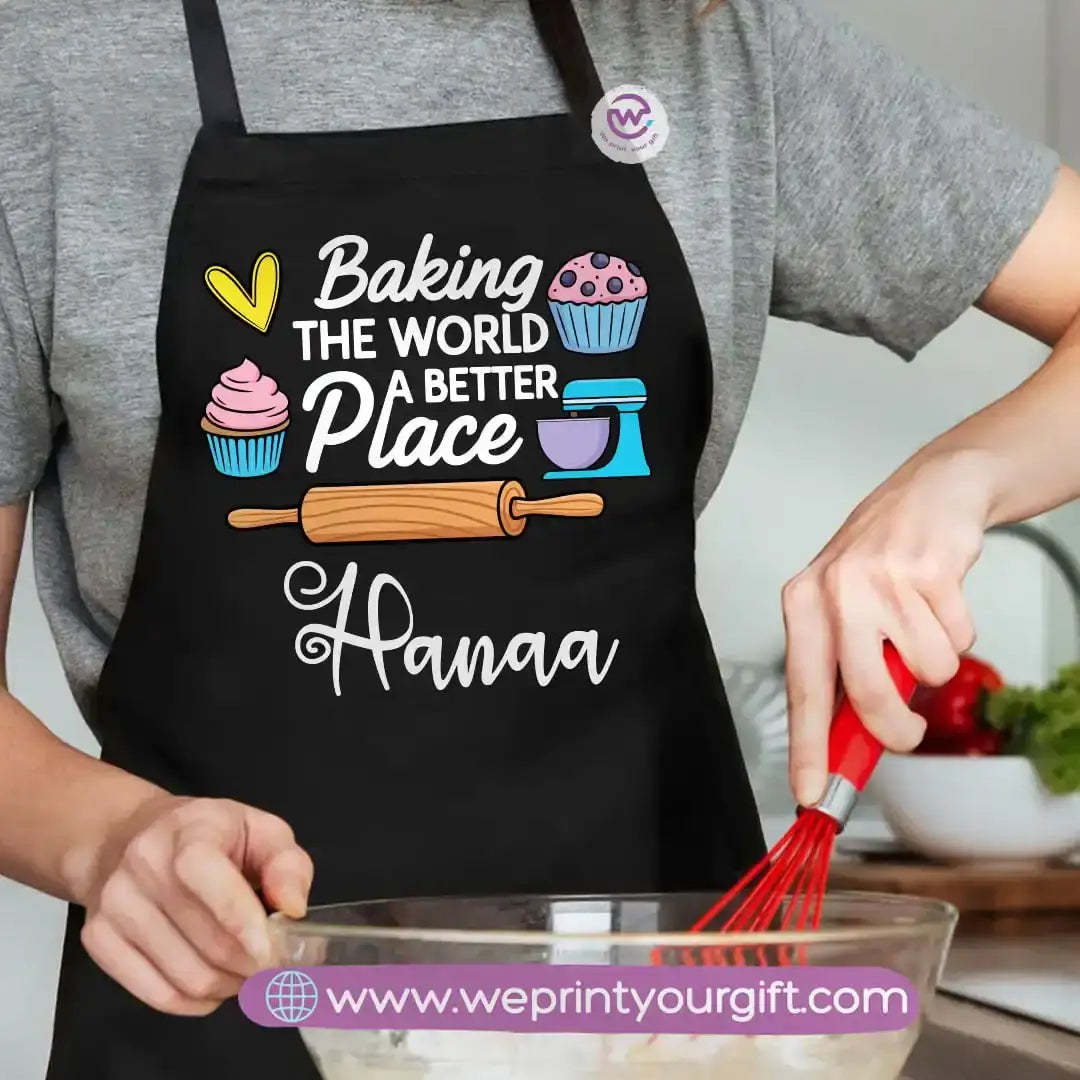 Personalized apron- Names - WE PRINT