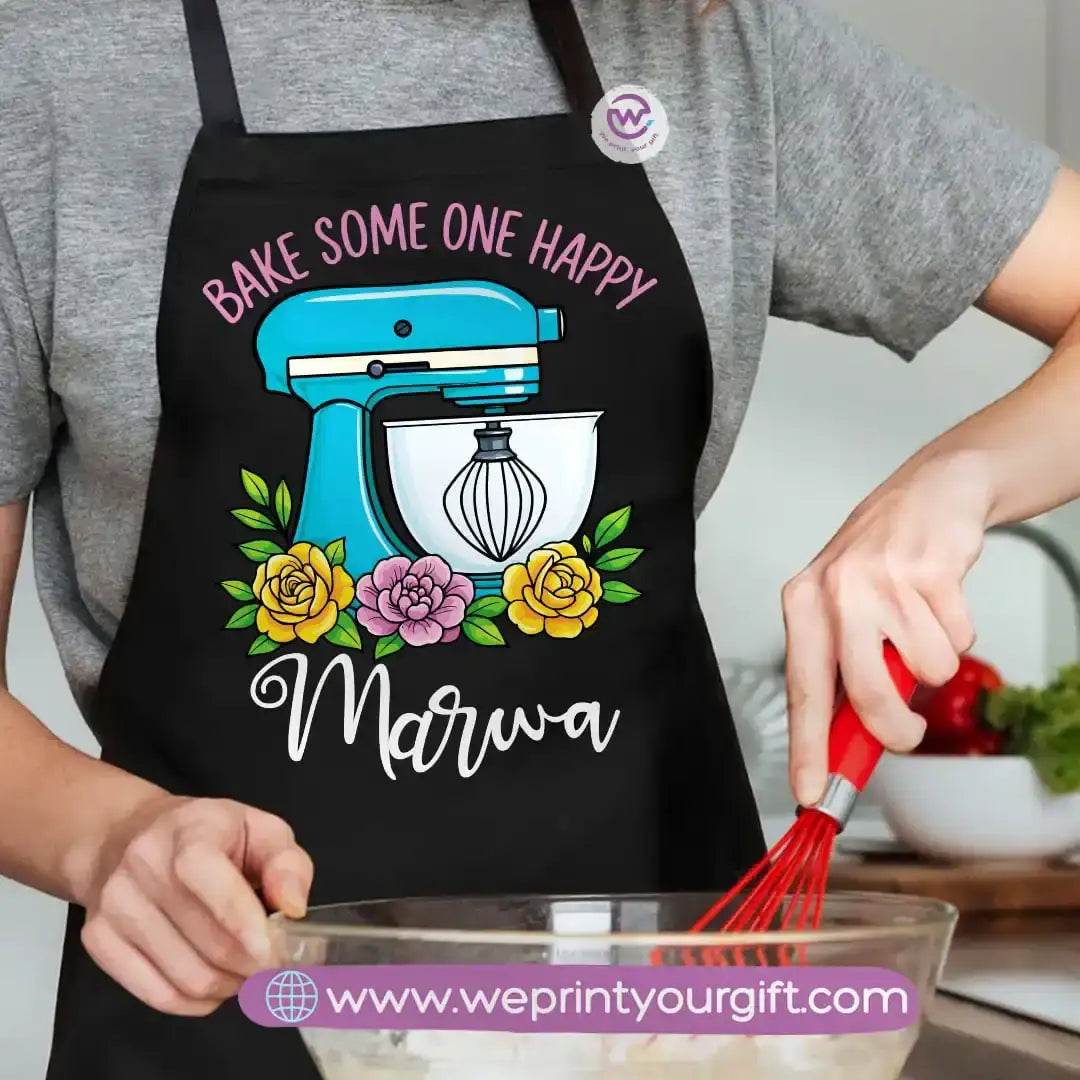 Personalized apron- Names - WE PRINT