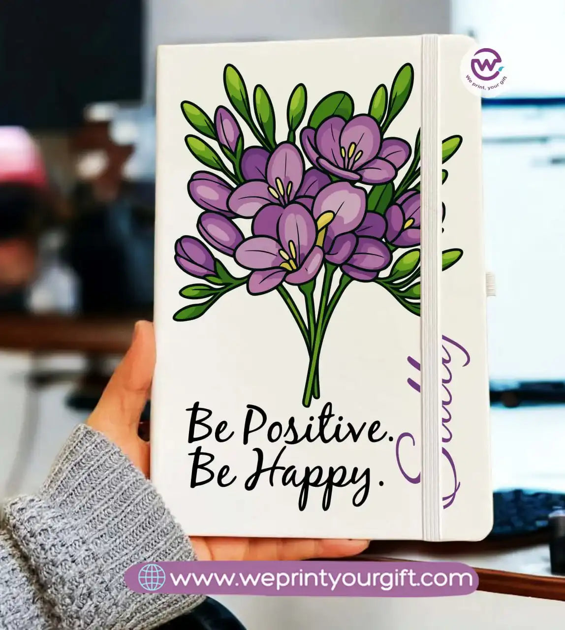 دفتر ملاحظات شخصي - دفتر ملاحظات مطاطي - أسماء