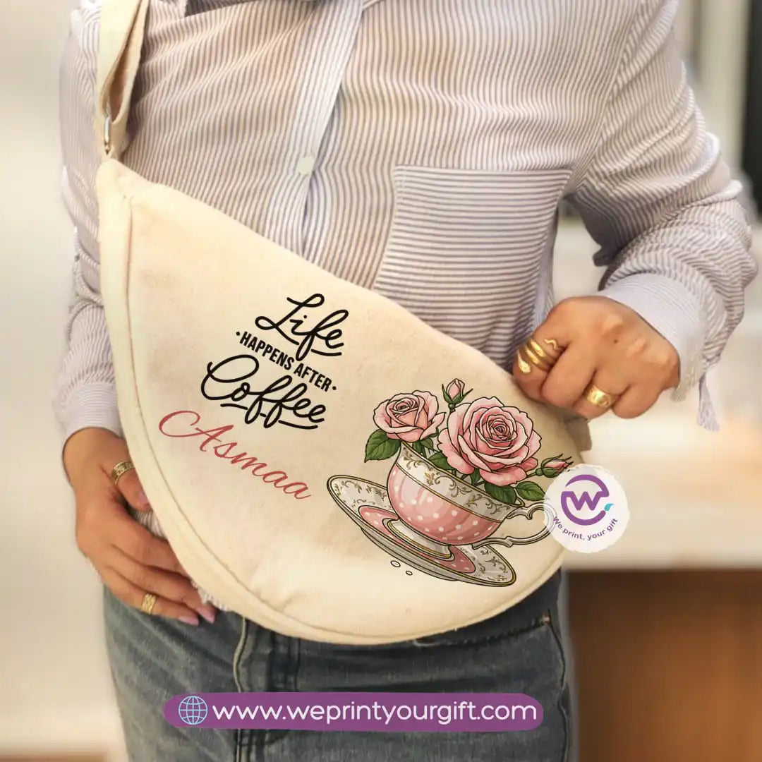 حقيبة خصر-زهرية