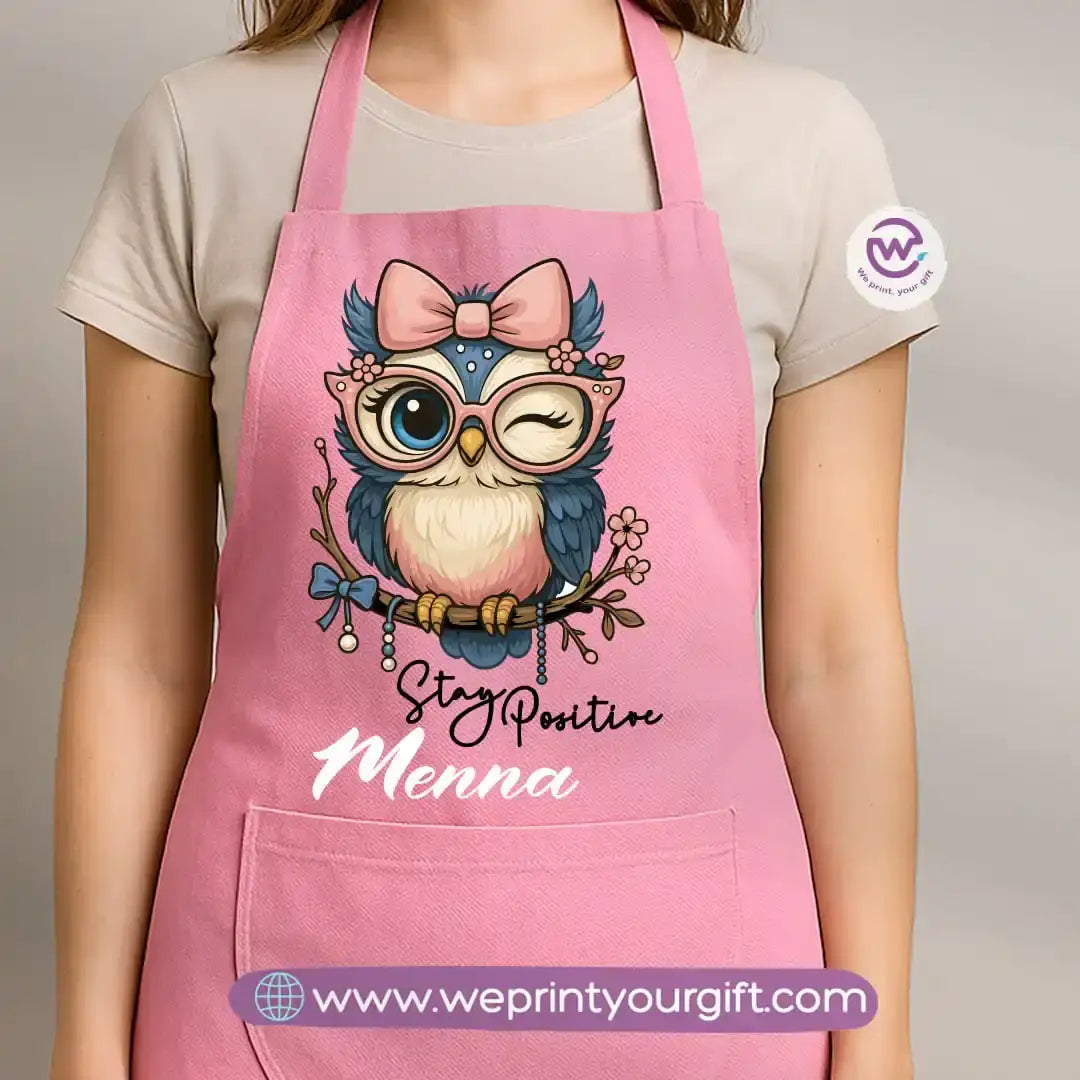 Personalized apron-Owl - WE PRINT