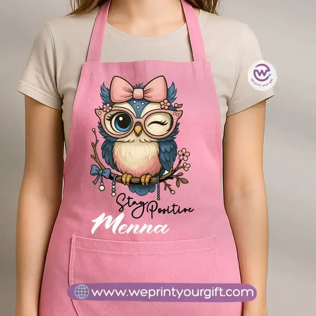 Personalized apron-Owl - WE PRINT