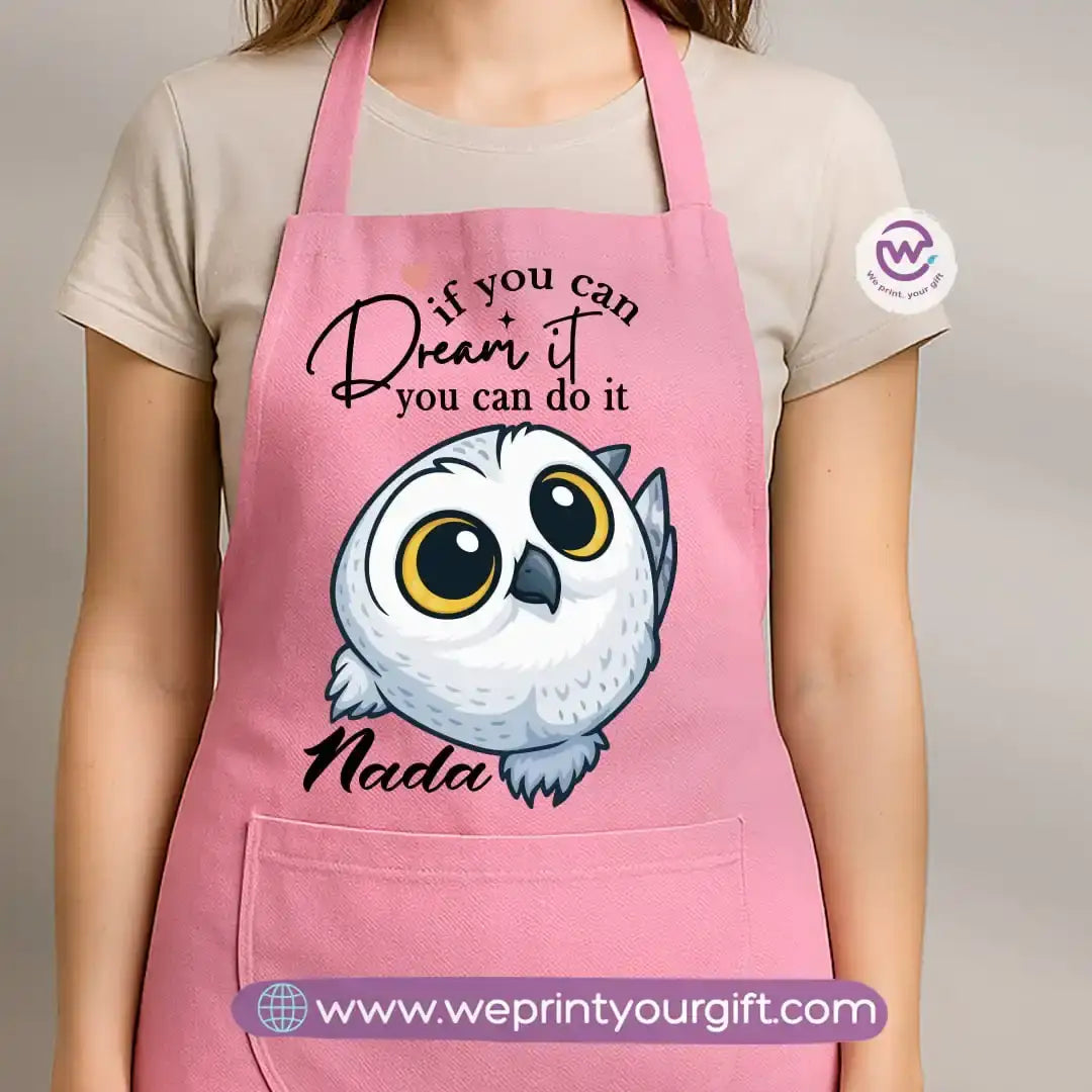 Personalized apron-Owl - WE PRINT